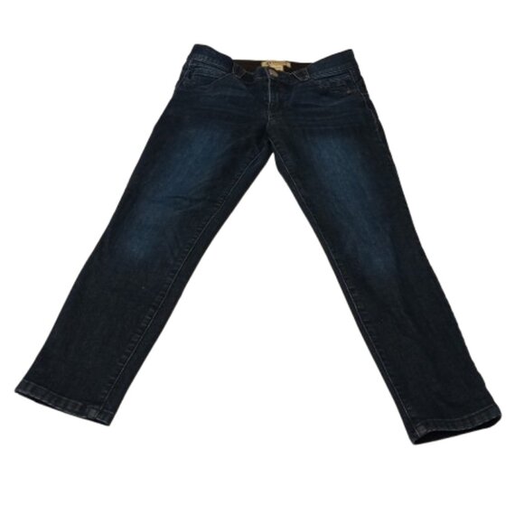 Democracy "Ab"solution® Ankle Skimmer Indigo Denim Skinny Jeans Style# B1176BKAN - Picture 3 of 8